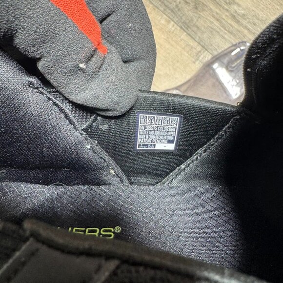 Skechers Swift Fit Hands Free Black Slip On Sneakers Men's Size 10.5 - Picture 5 of 7